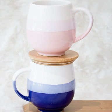 Blue & Pink Ombré Mug (Set of 2)