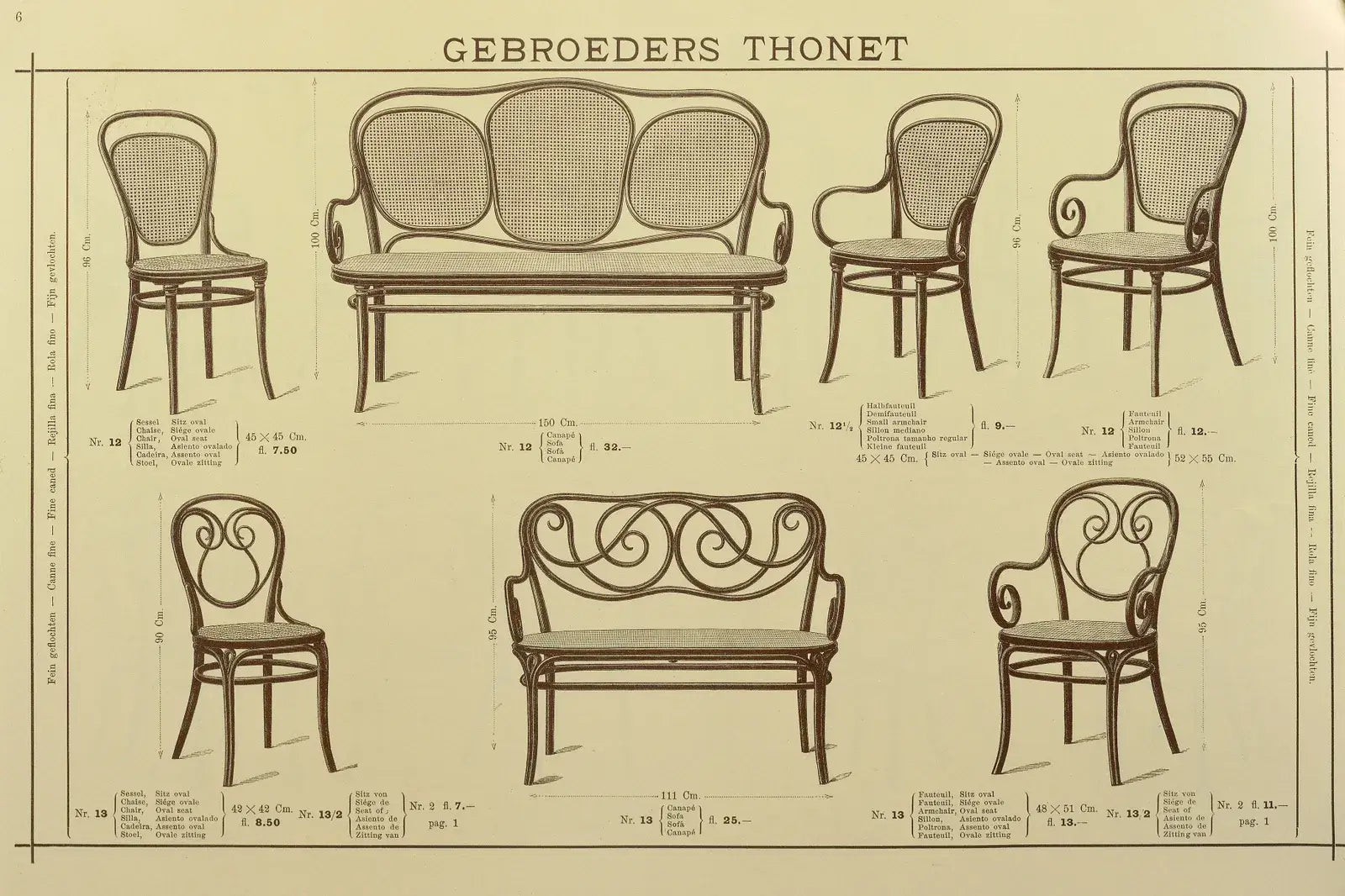 History Of Thonet Chairs