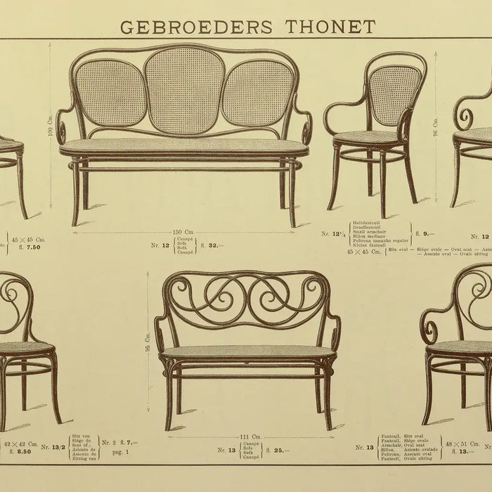 History Of Thonet Chairs