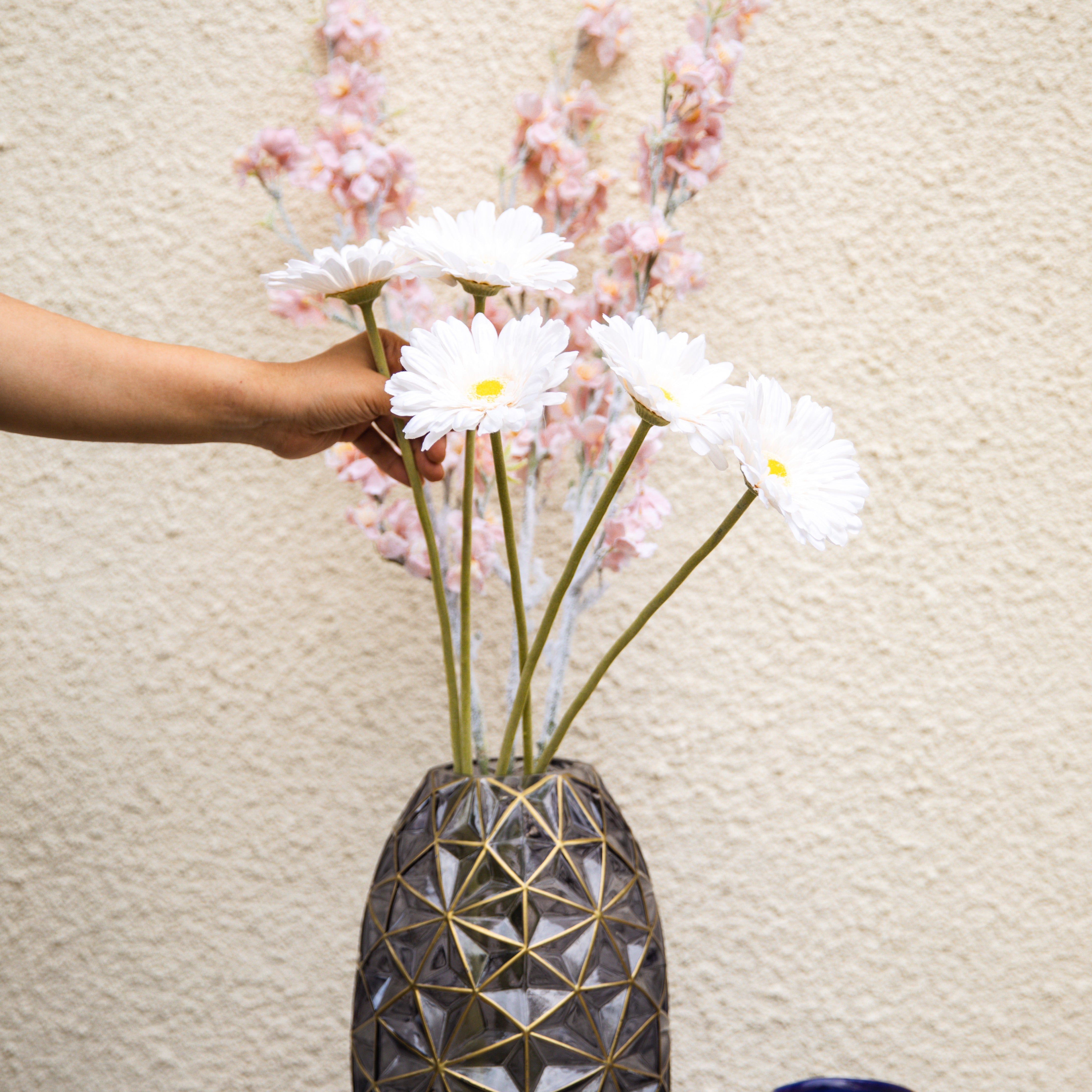 Artificial Flower Gerbera White