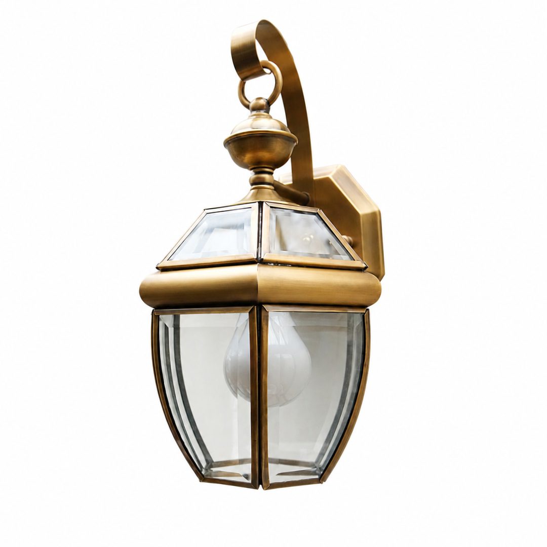 Windsor Brass Wall Lantern