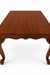 Louis Dining Table No.5 in walnut finish, showing its rectangular top and carved legs.