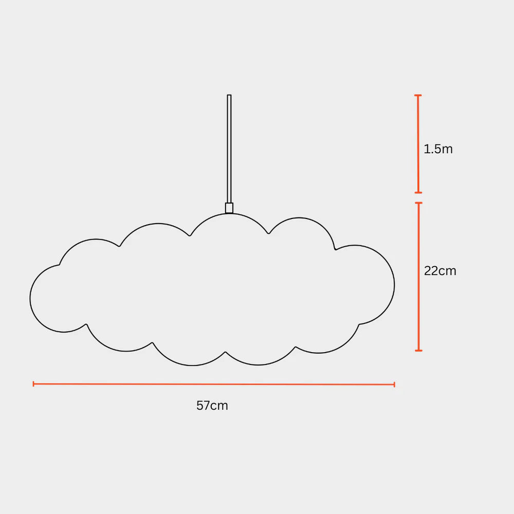 Cloud Pendant Lamp - Semi Outdoor