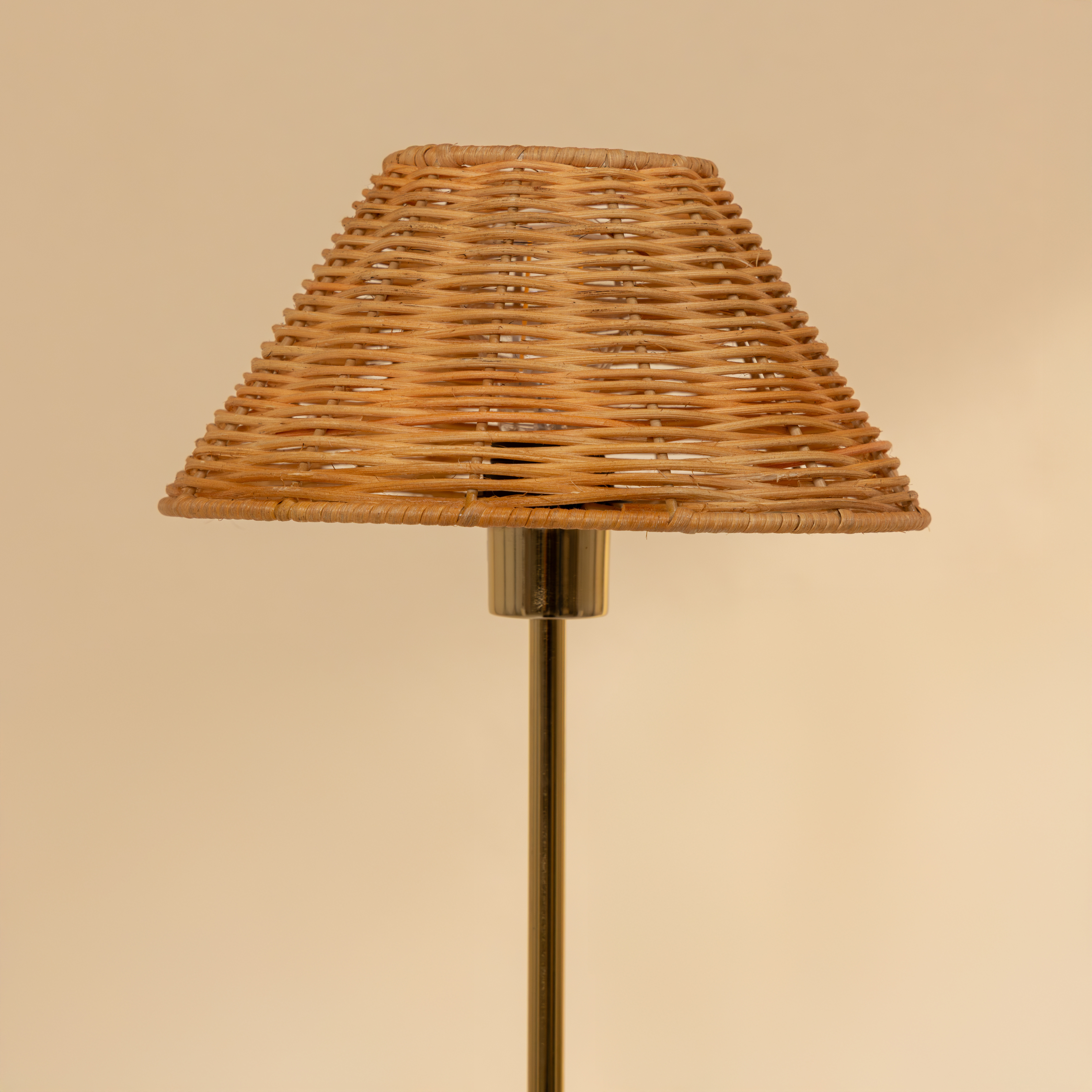 Natural Cane Lamp
