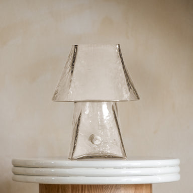 Lueur Clear Glass Mini Table Lamp