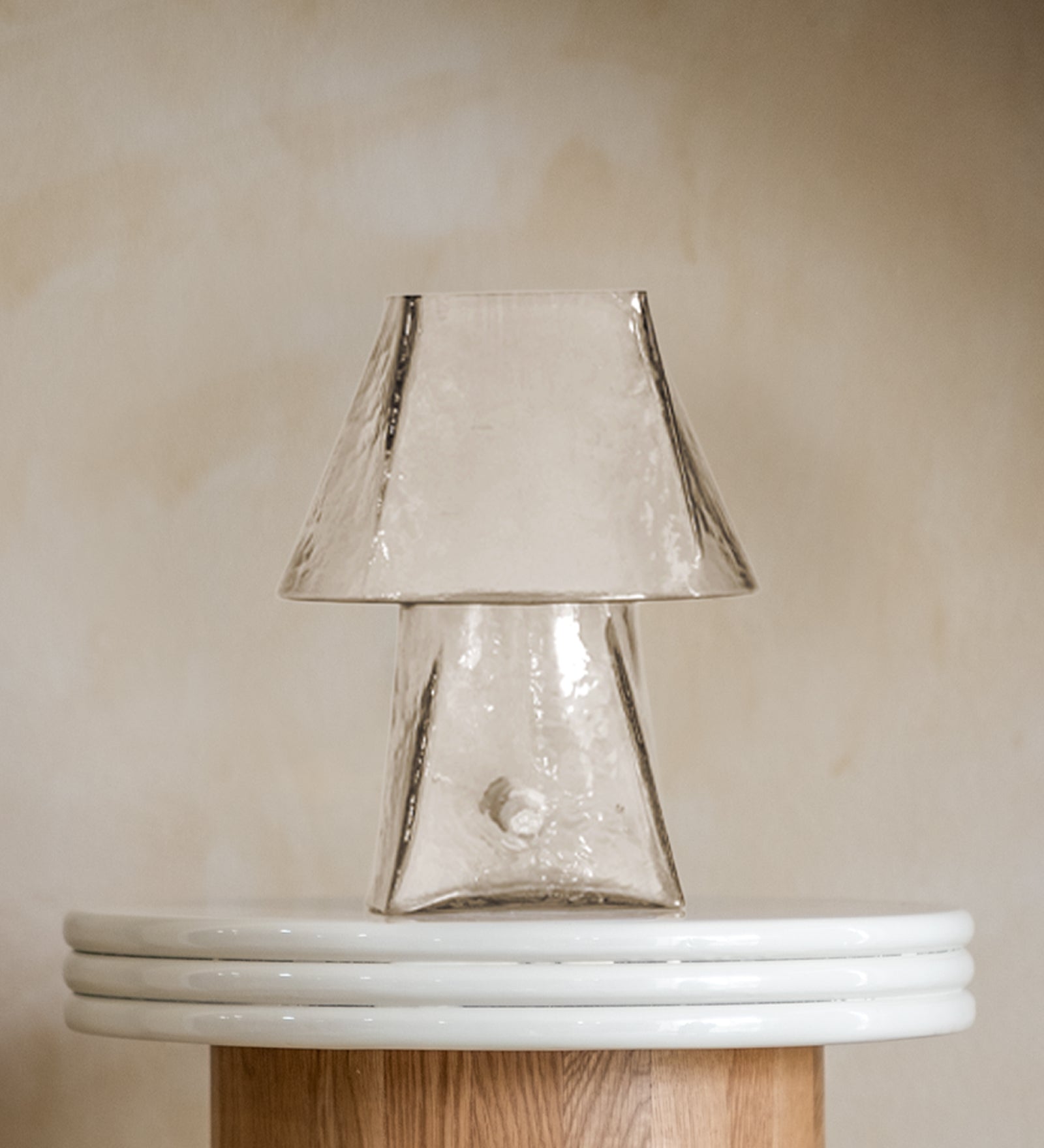 Lueur Clear Glass Mini Table Lamp