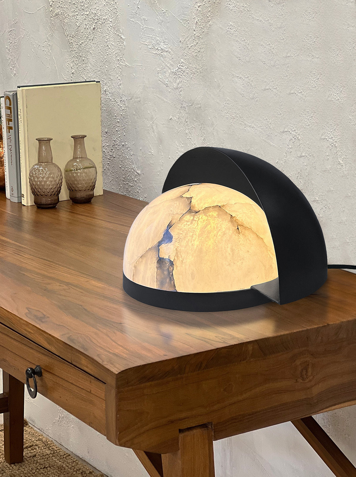 Half Moon Table Lamp — Home Canvas