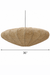 Papyrus Aura Pendant Lamp (36 in) dimensions: dia 36 x H 13 in.