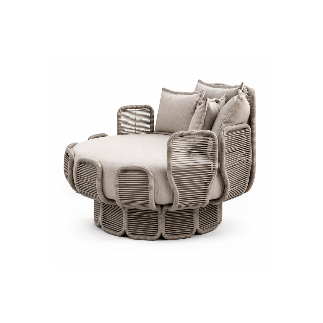 Solara Sunbed – side profile