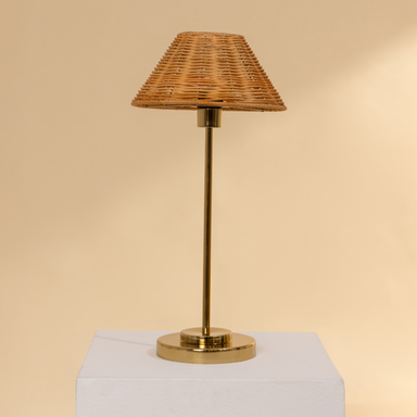 Natural Cane Lamp