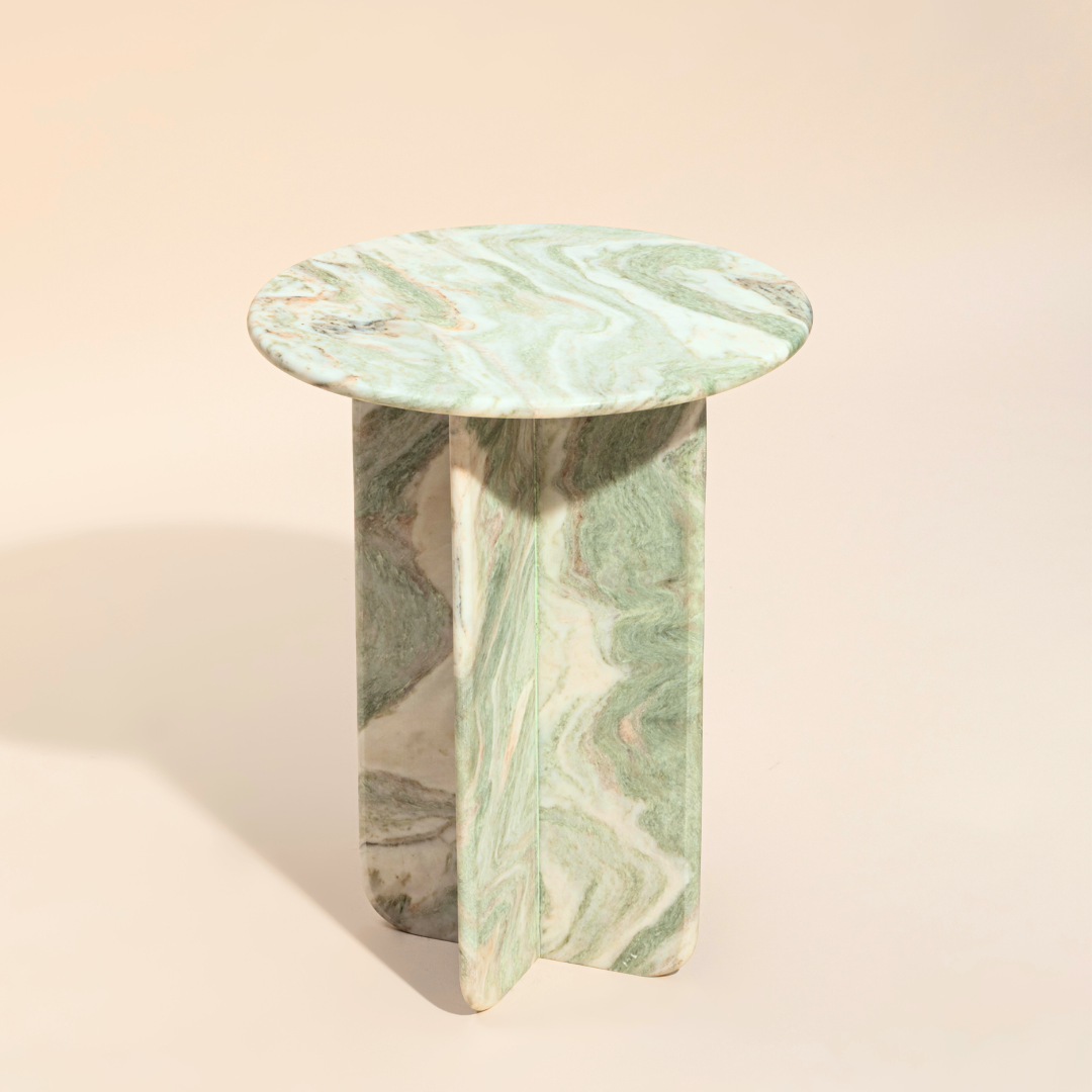 Norge Marble Side Table Pista