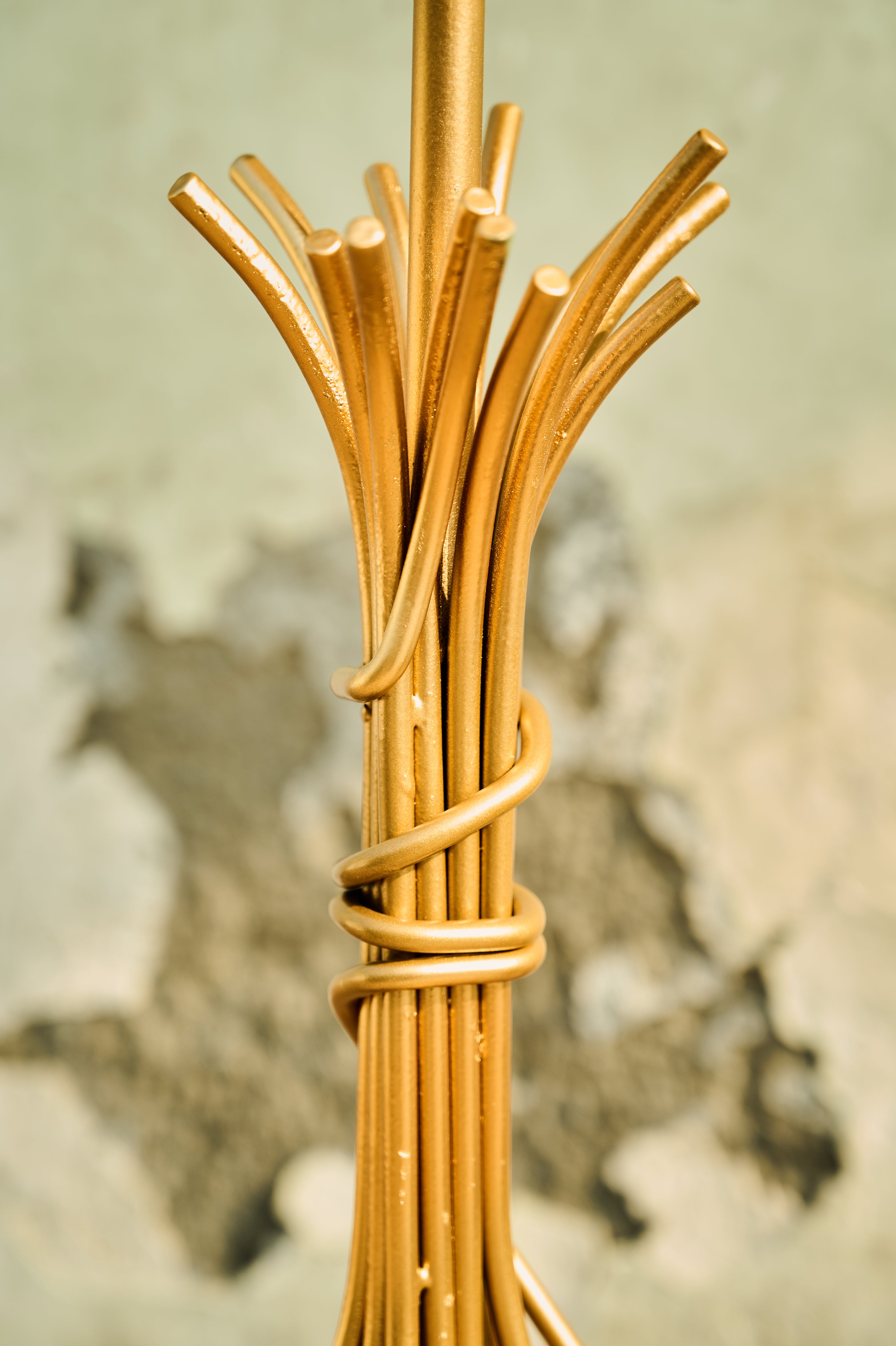 Sheaf Table Lamp bound stalk detail