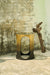 Oval Side Table oval cutout base without a jug