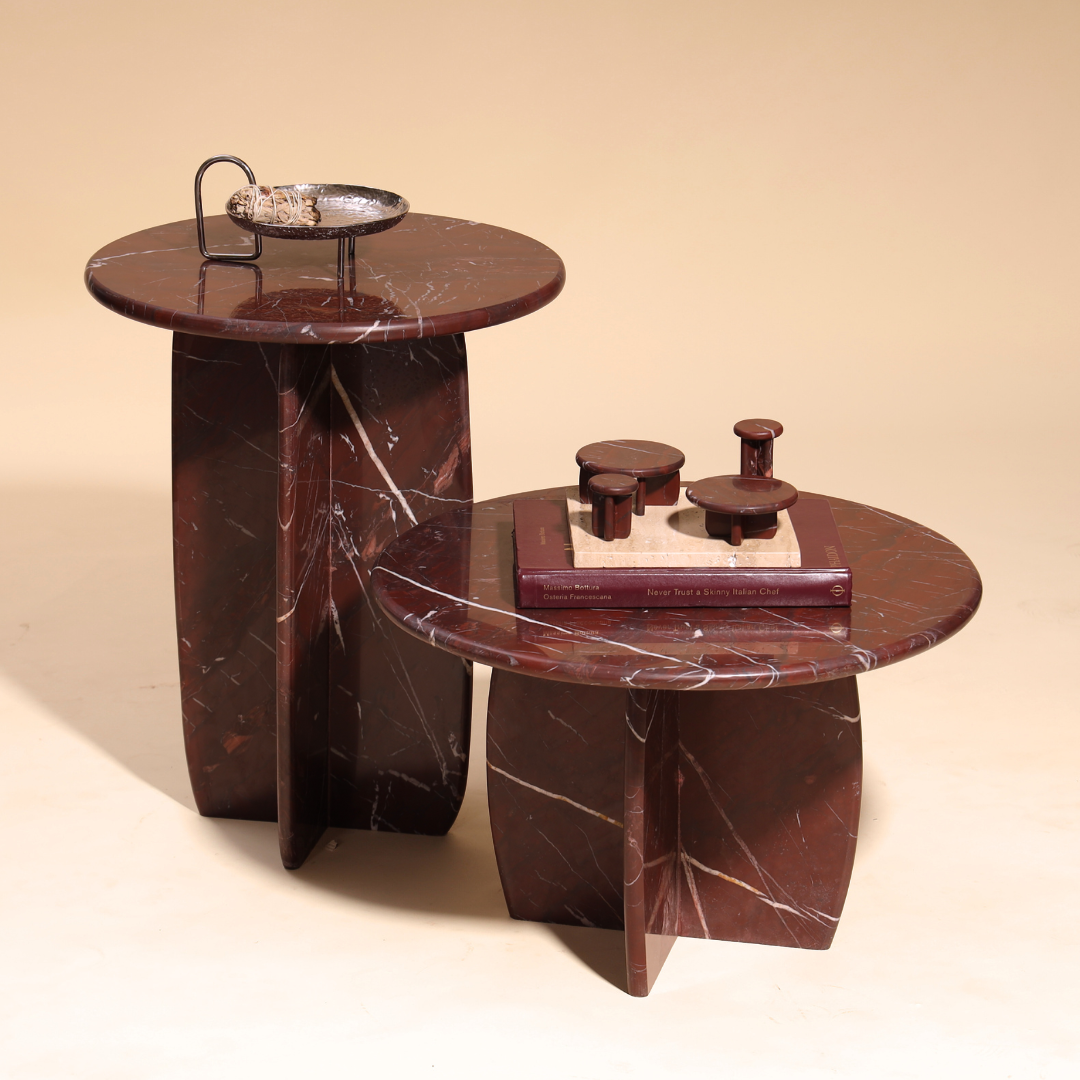 Raio Indian Roso Side Table