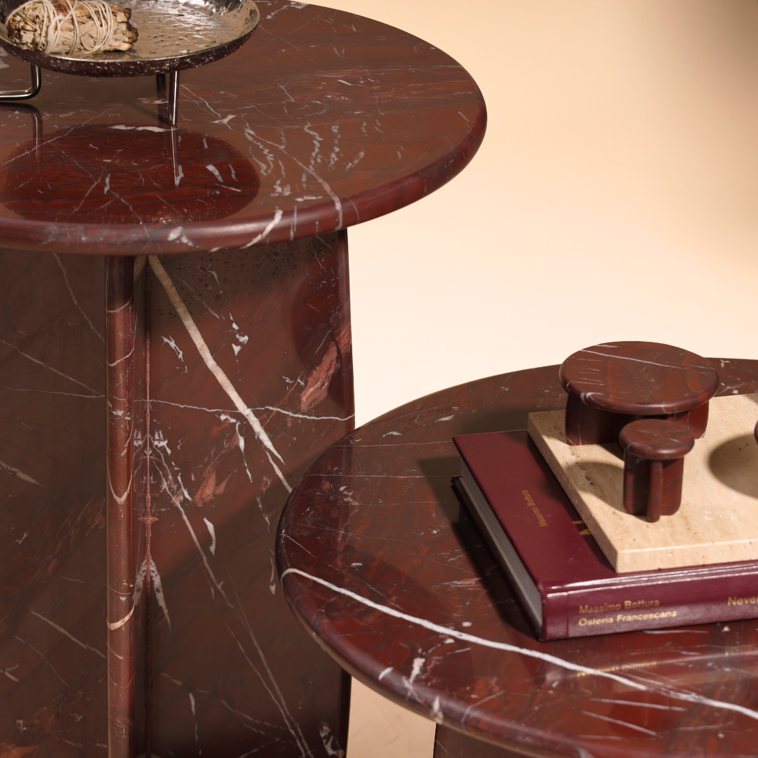 Raio Indian Roso Side Table