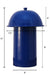 Contemporary table lamp with a base reminiscent of the tranquil blue hues of Sidi Bou Said