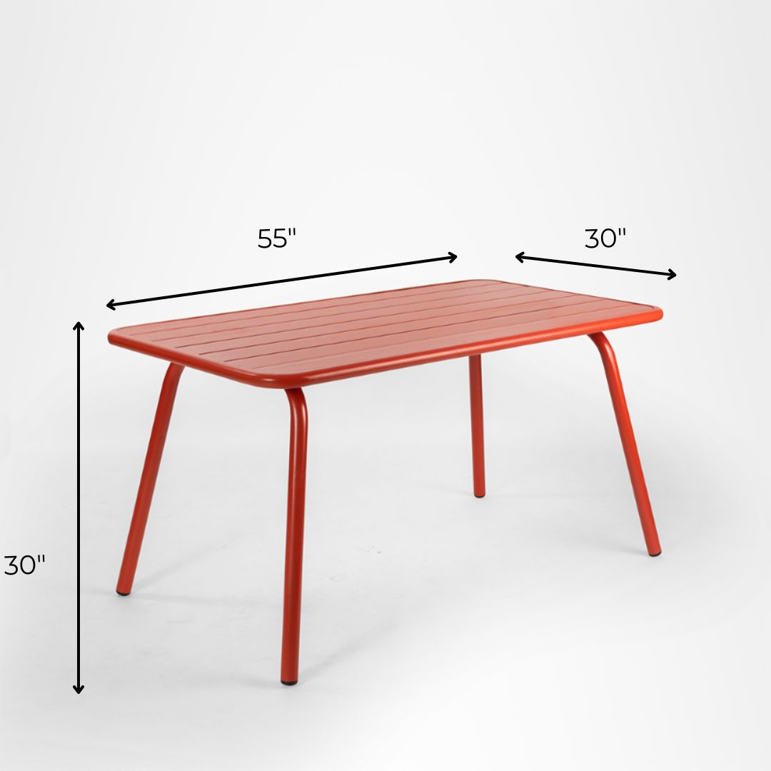 Cider Patio Table 6 Seater