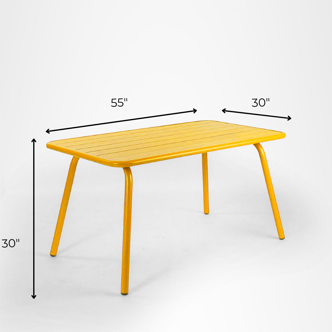 Cider Patio Table 6 Seater