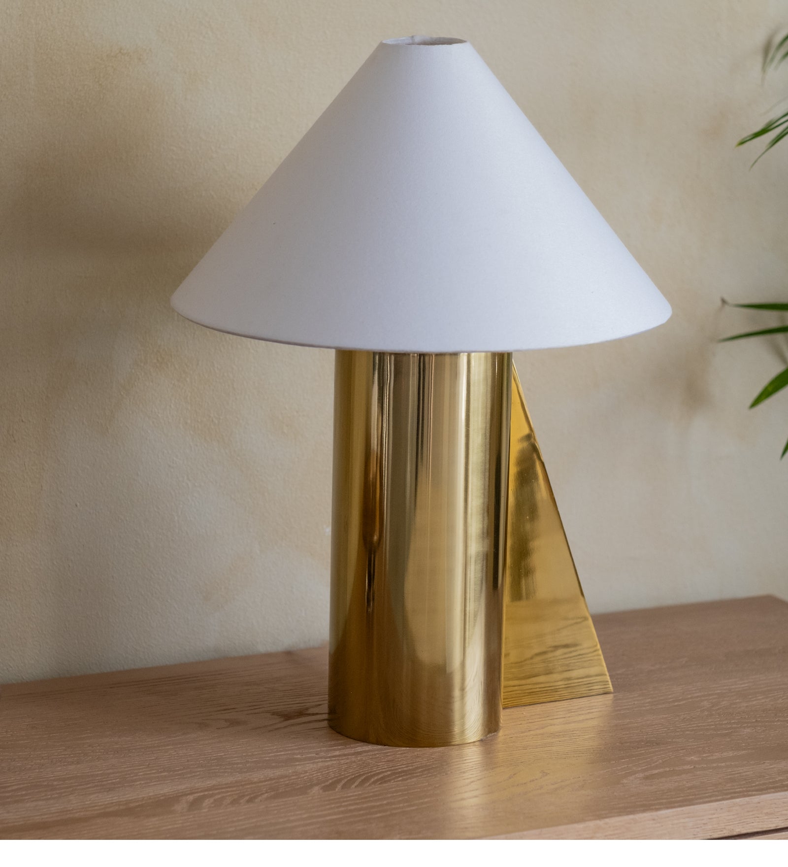 Helia Gold Tall Table Lamp