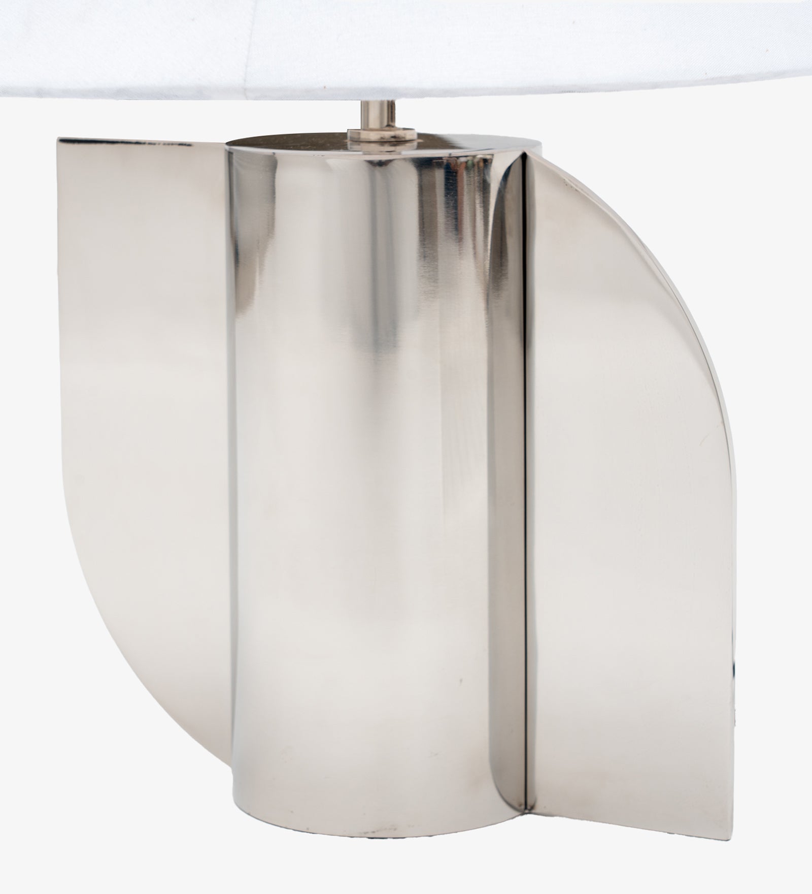 Helia Silver Table Lamp