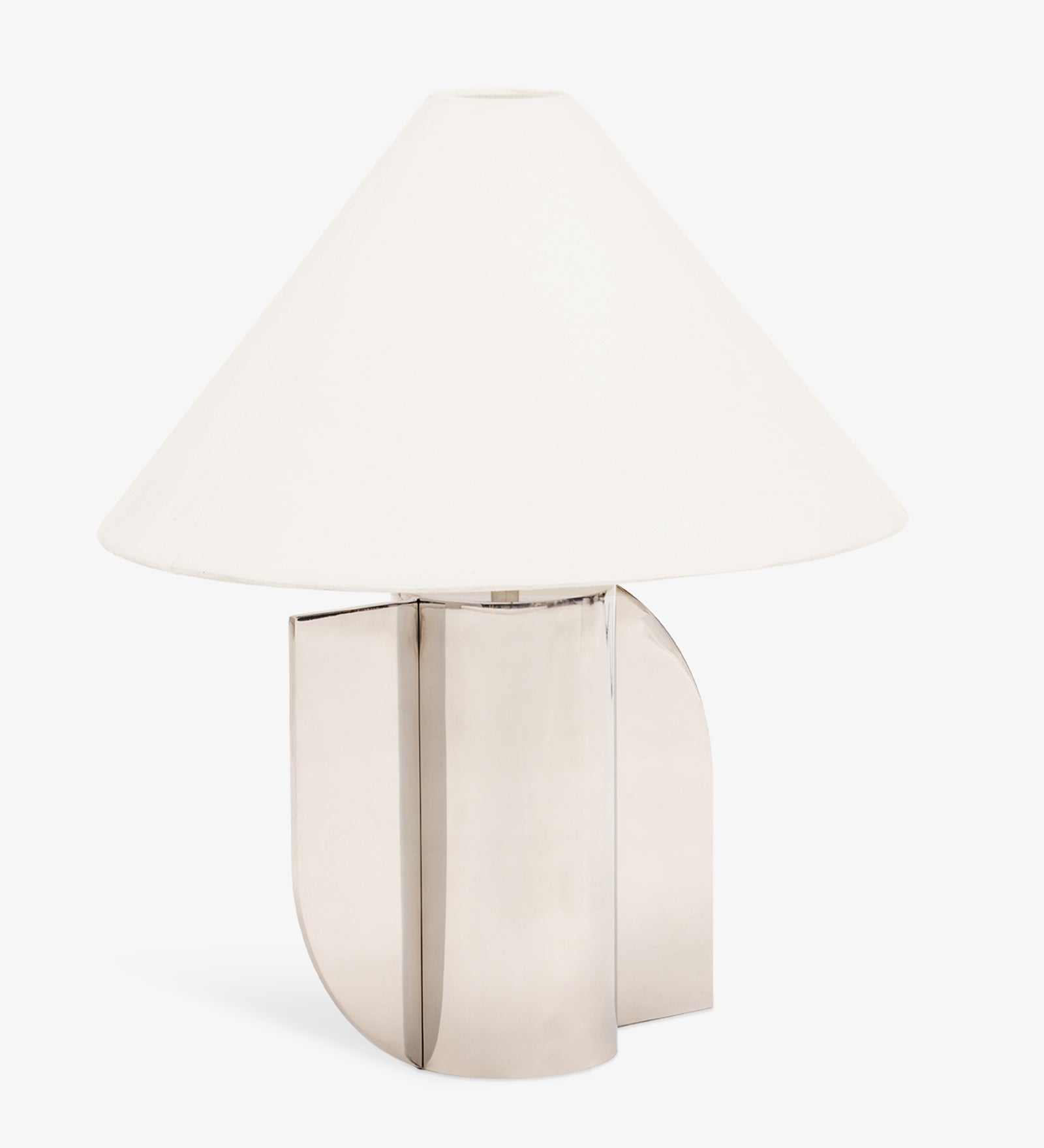 Helia Silver Table Lamp