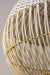 FiberFusion Lumina: Contemporary cane hanging lamp for cozy ambiance