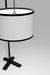 5th Avenue Curved-Arm Black Floor Lamp