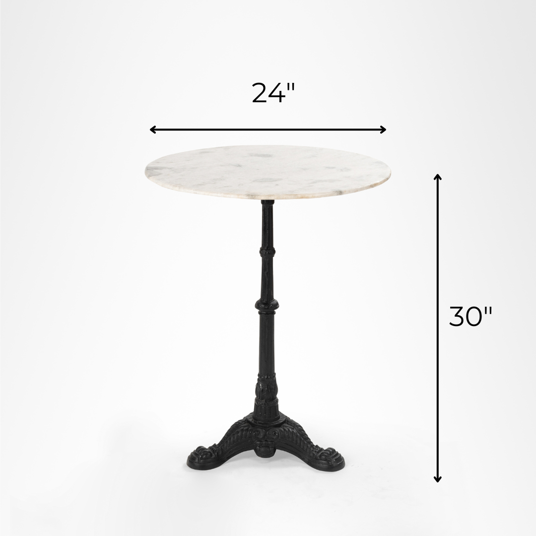 Ellis XVI Cast Iron Table