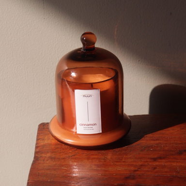 Haze Brown Dome Candle Medium