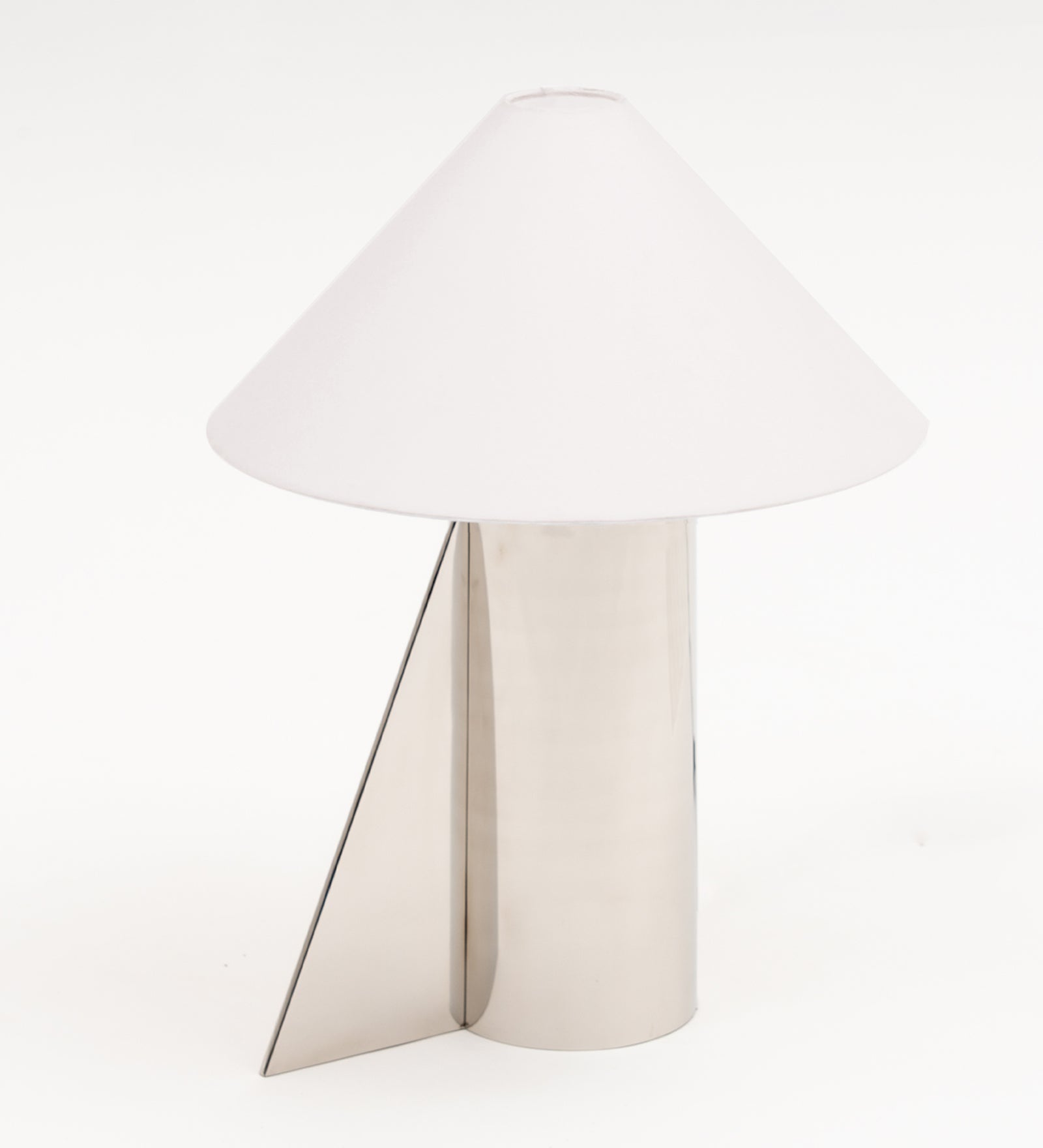 Helia Silver Tall Table Lamp