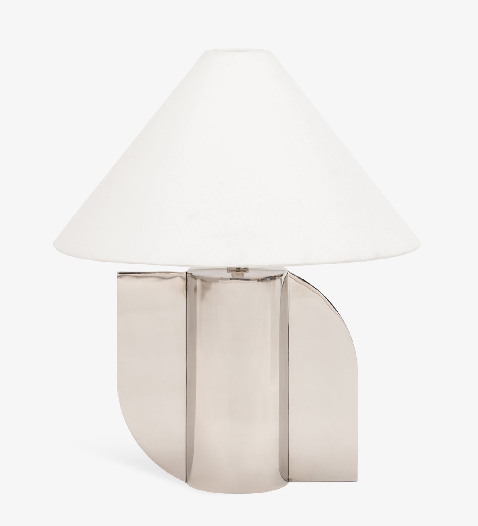 Helia Silver Table Lamp