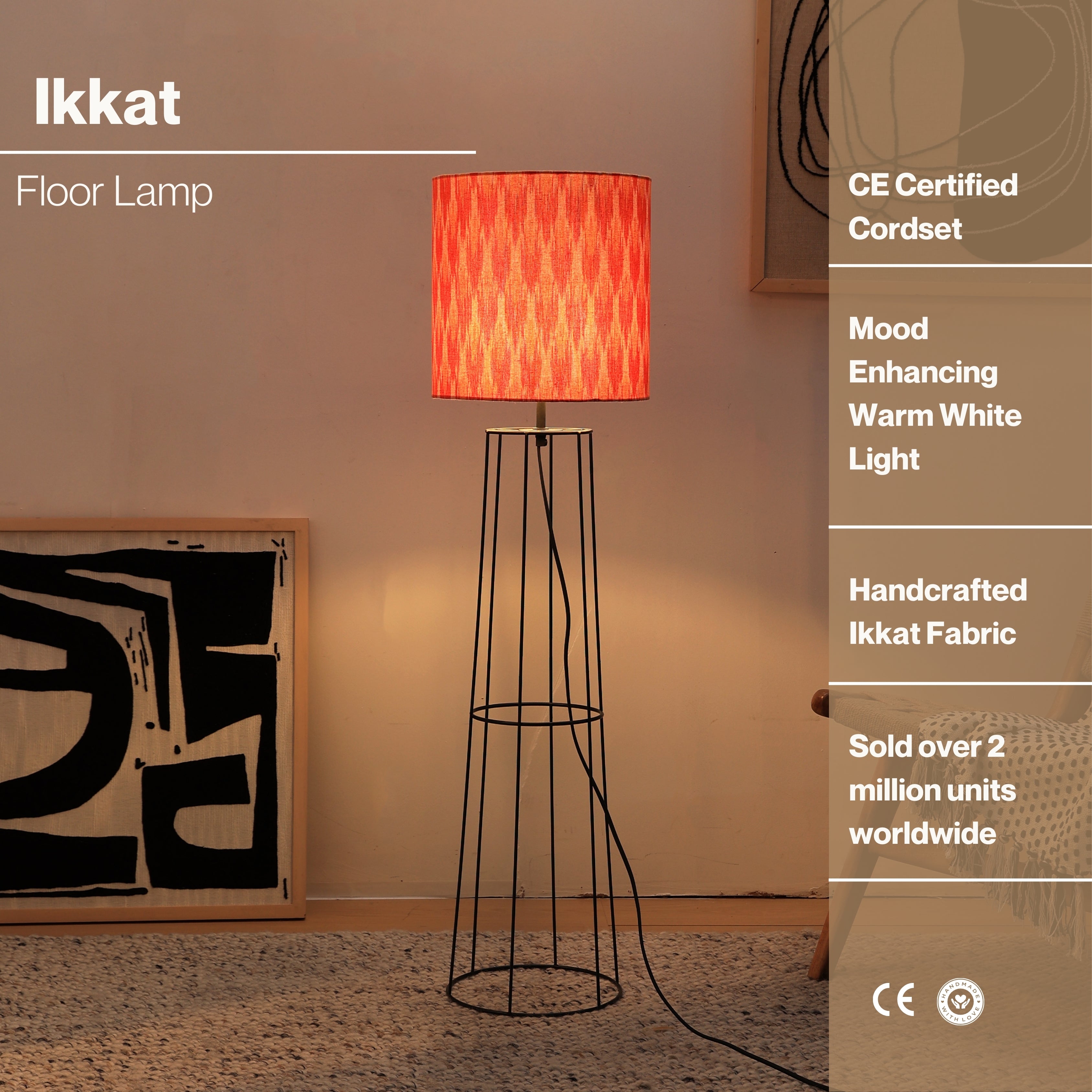 IKKAT Floor Lamp