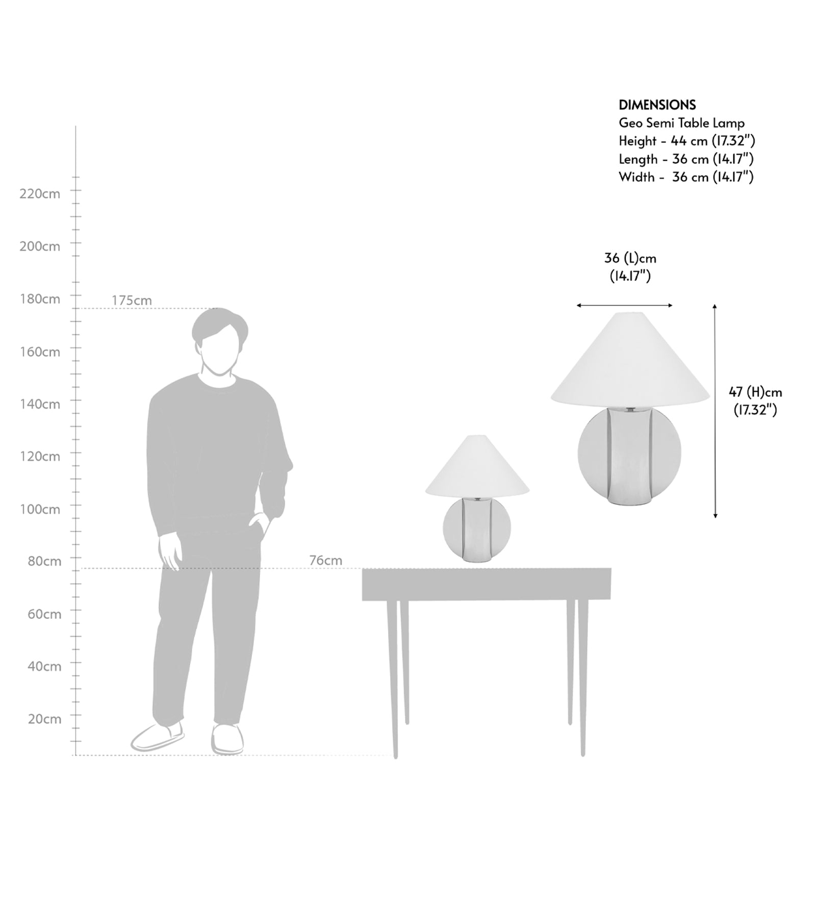 Helia Arc Table Lamp