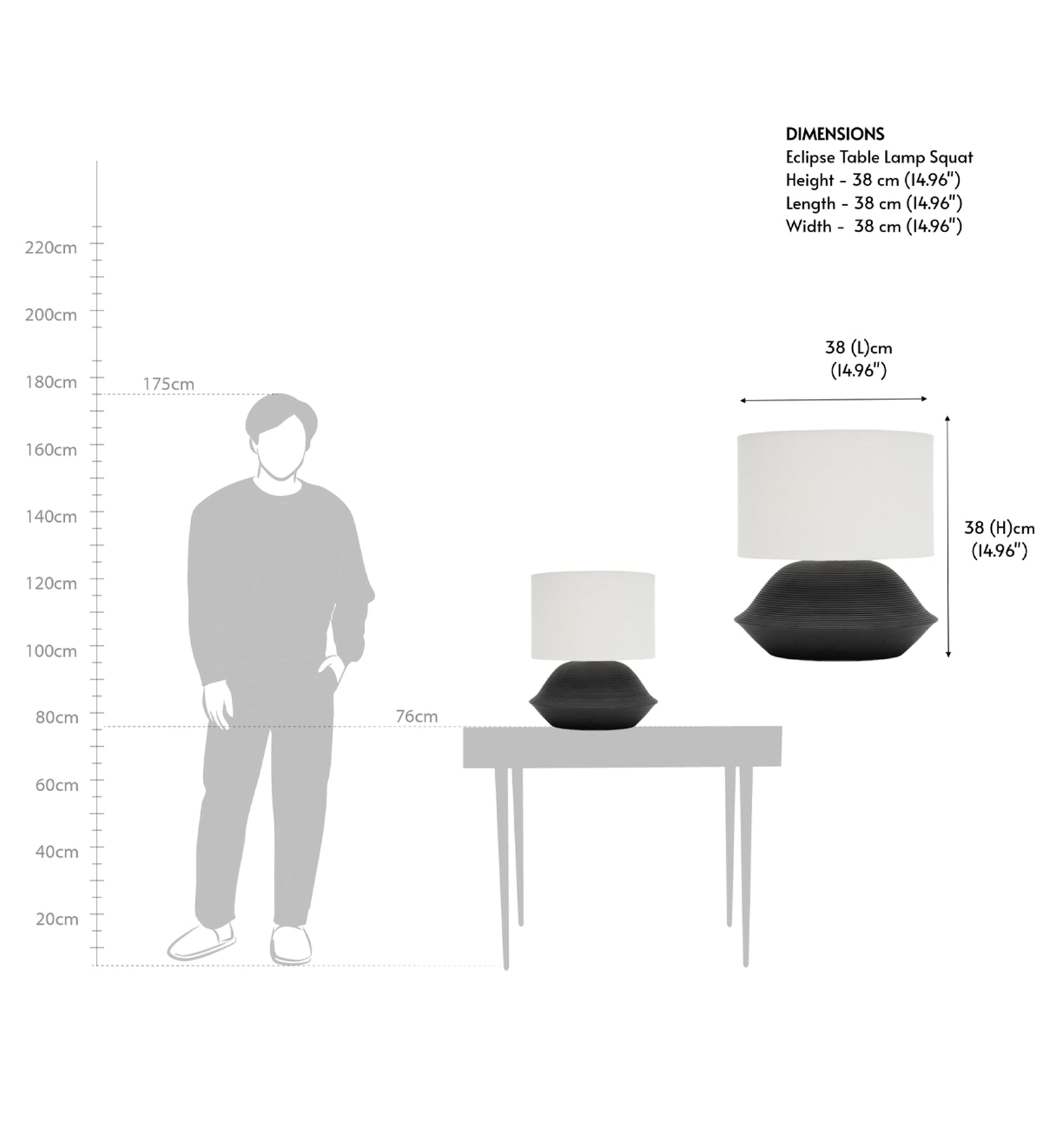 Umbra Squat Table Lamp