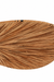 Close-up of the Standard Raffia Pendant Lamp, showing fine folds across the natural-toned paper shade.