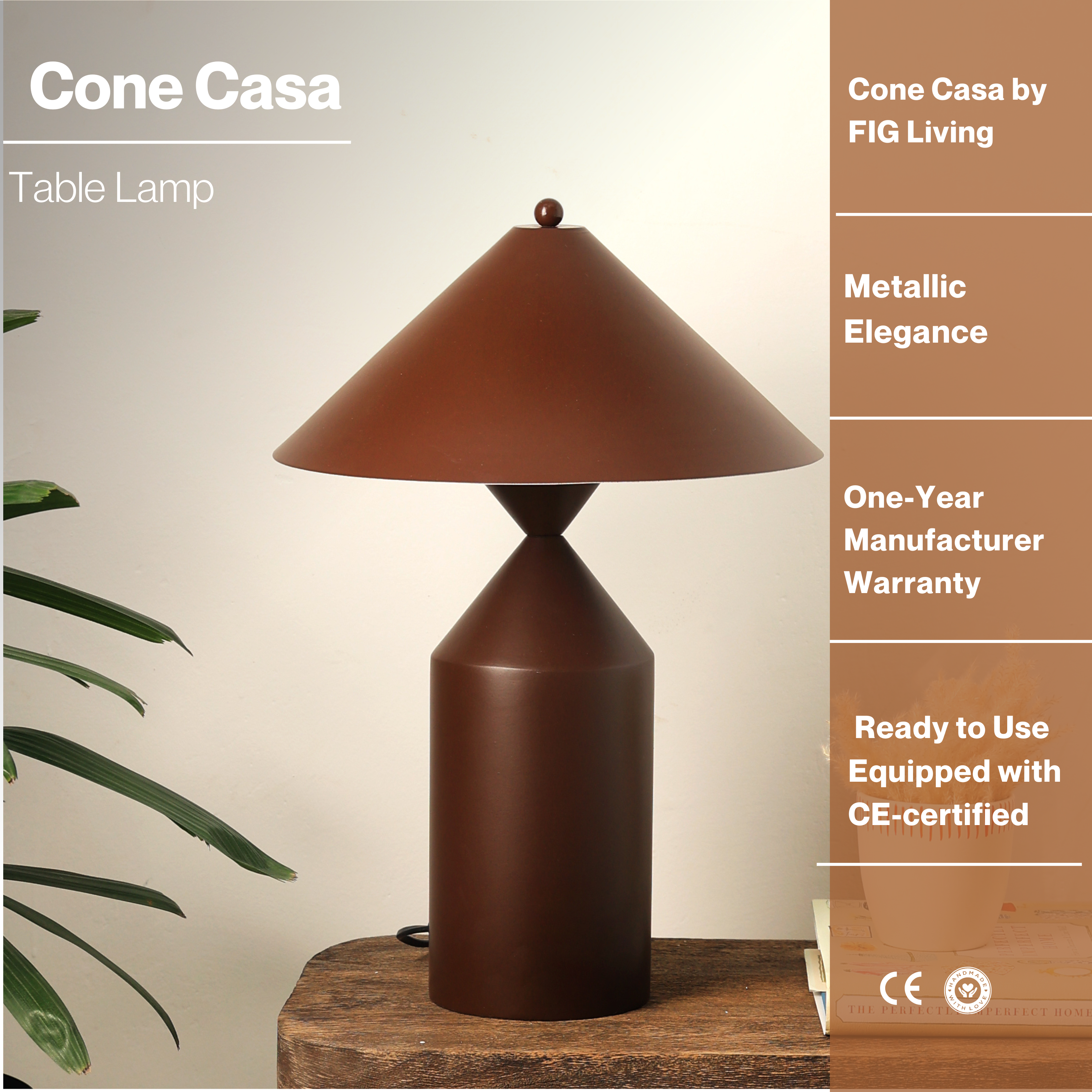 Cone Casa Table Lamp
