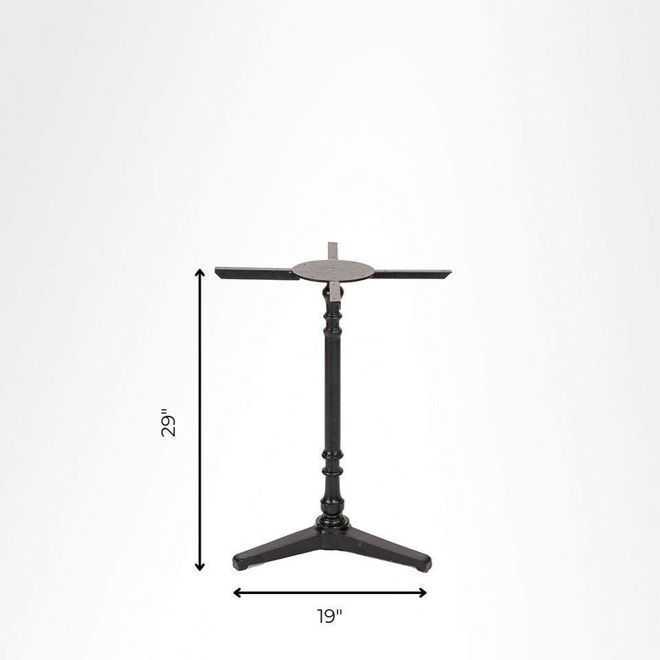 Ellis V Cast Iron Table