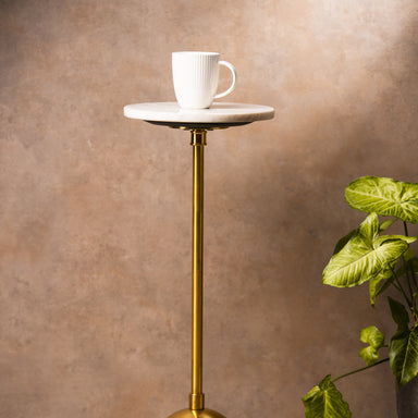 Marble Top Drink Table