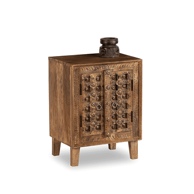 Arya Wooden Carved Cabinet