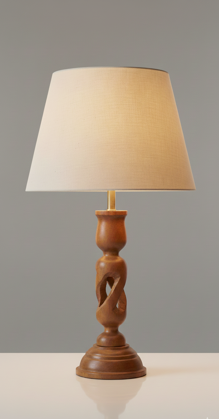 The Hearth Wood Lamp
