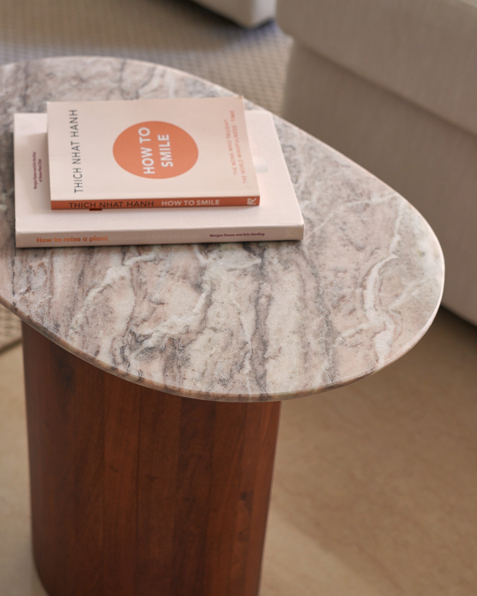 Baobab Marble Nesting Tables, Set of 2