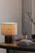 Black texture table lamp for console, bedside table 