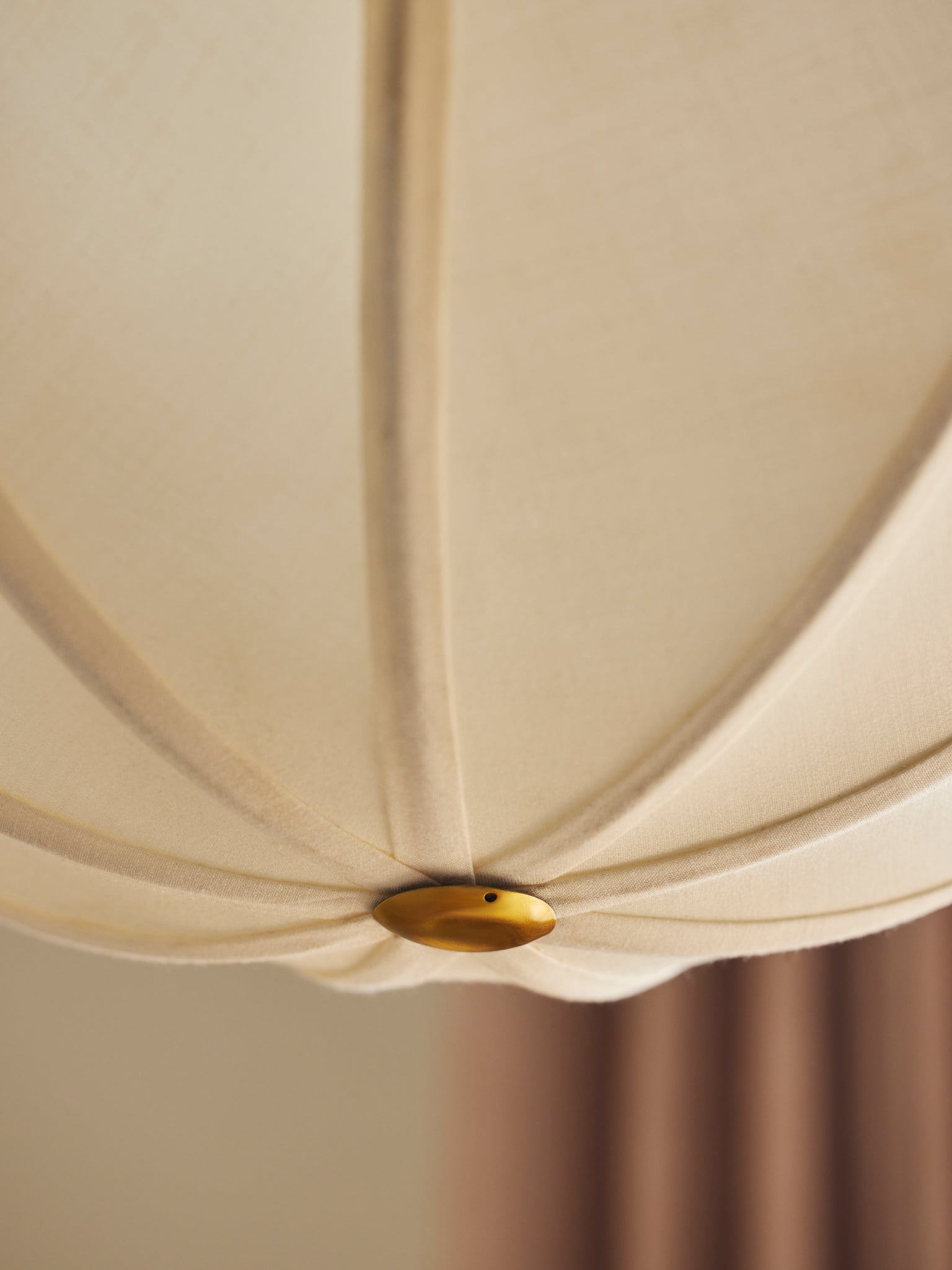 Bloom Fabric Hanging Lamp, Reverse