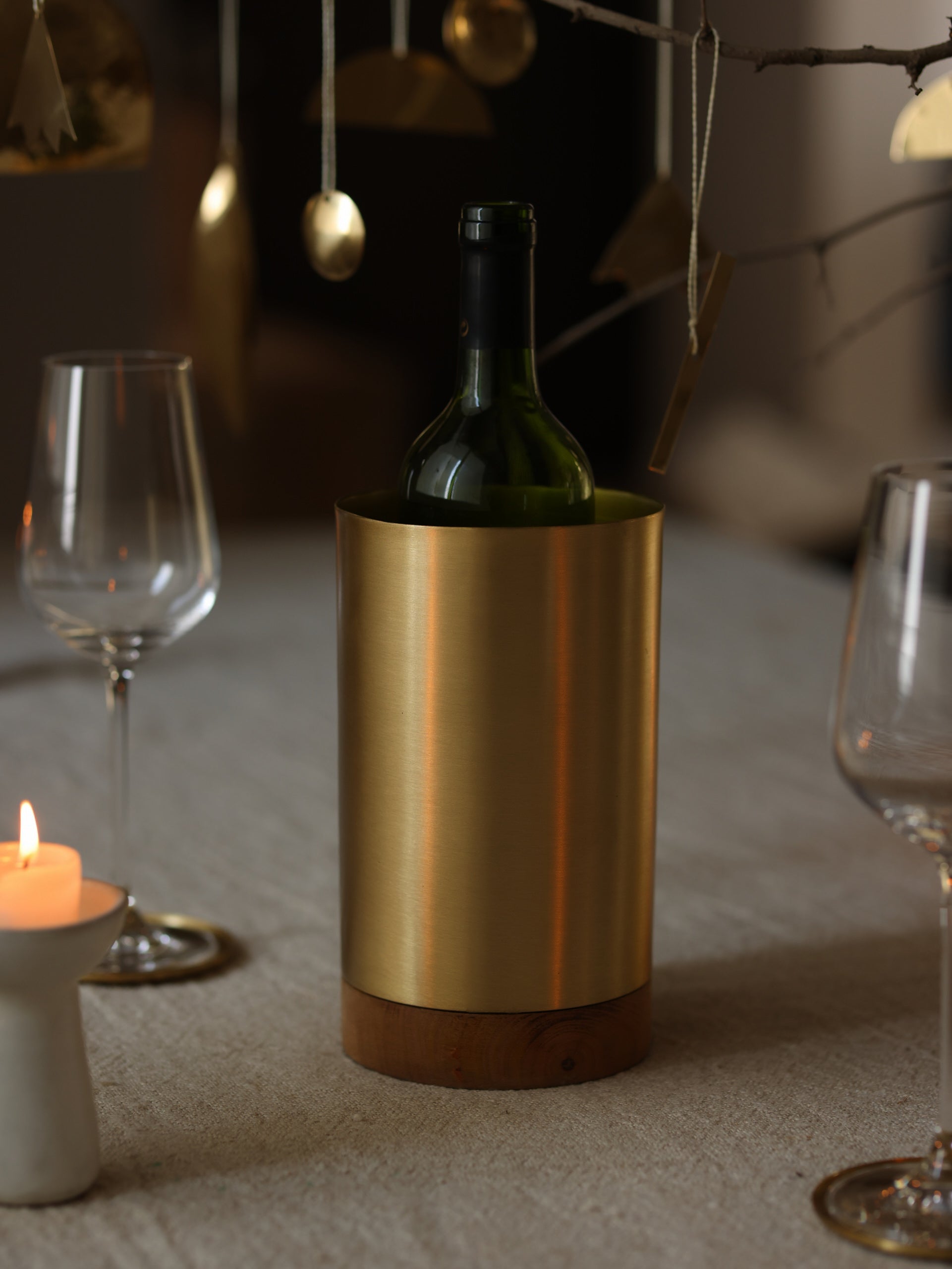 Brass Wine Chiller - Fleck