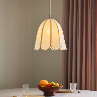 Bud Fabric hanging lamp