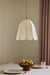 Bud white hanging lamp for dining room.