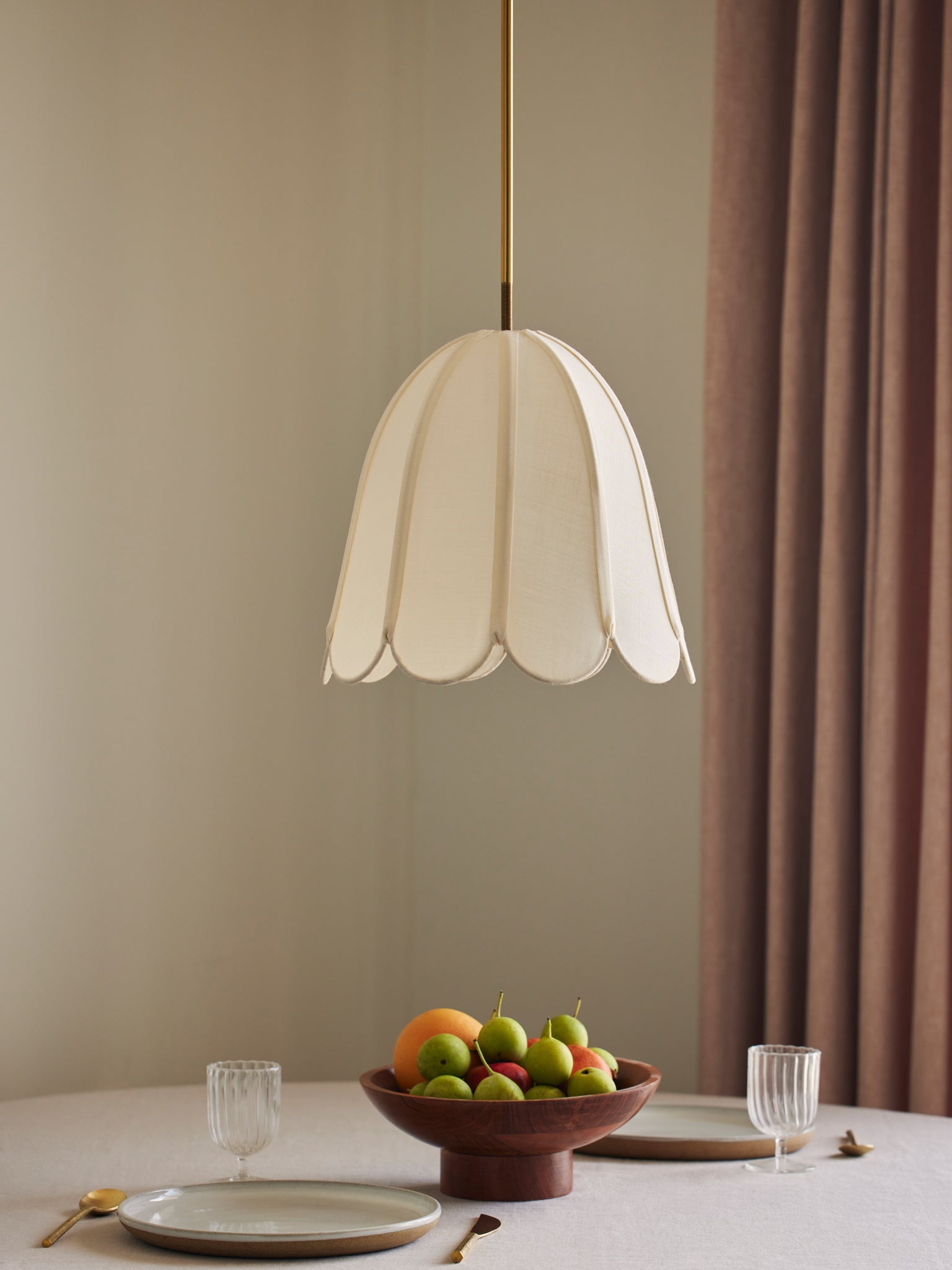 Bud Fabric Hanging Lamp