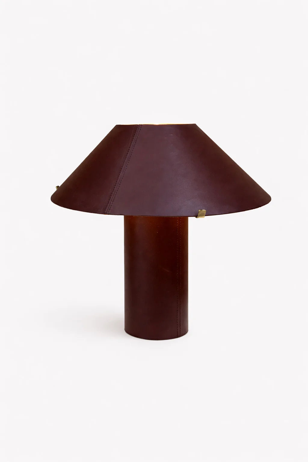 Clad Leather Lamp