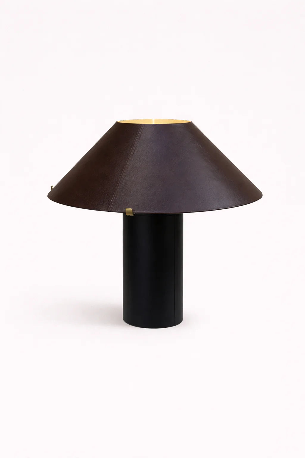 Clad Leather Lamp