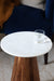 Conifer marble top side table for living room